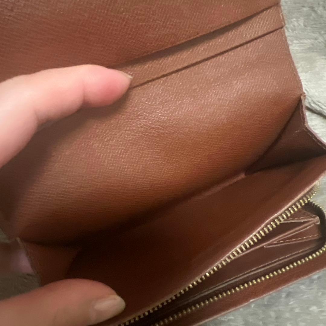 LOUIS VUITTON モノグラム 折り財布 ポルトモネビエ トレゾール