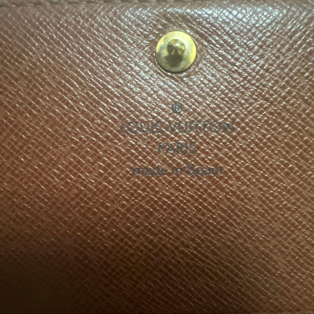 LOUIS VUITTON モノグラム 折り財布 ポルトモネビエ トレゾール
