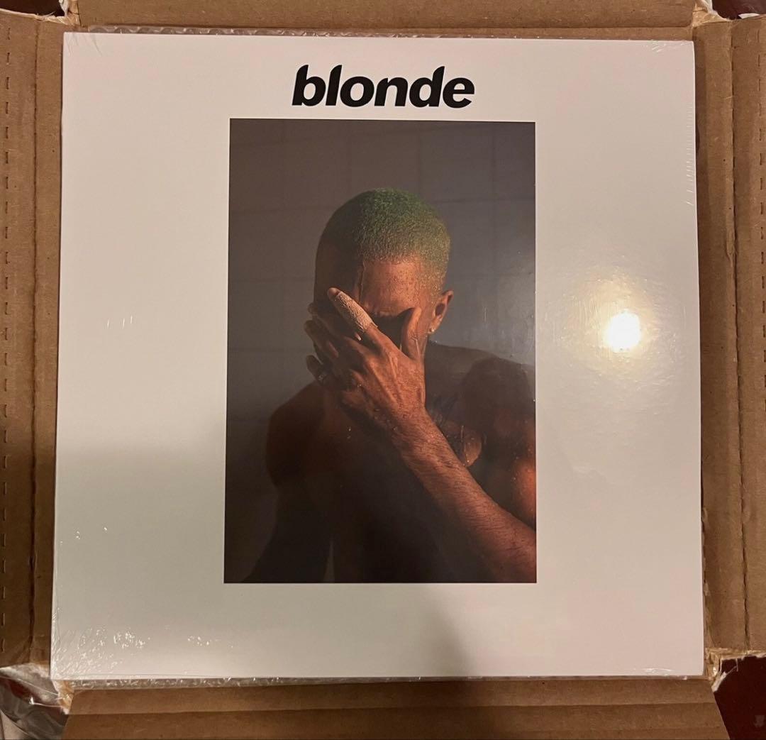 Frank Ocean blonde レコード オフィシャル版 2LP レコード