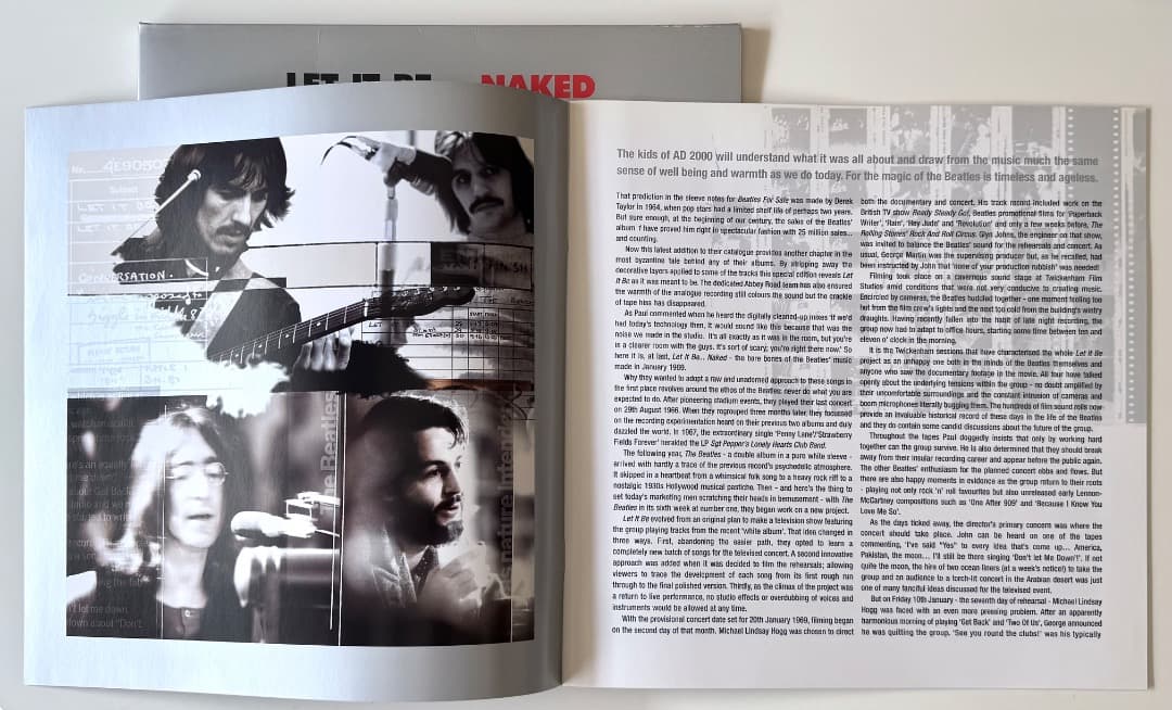 The Beatles Let It Be...Naked EU盤LP＋7インチ