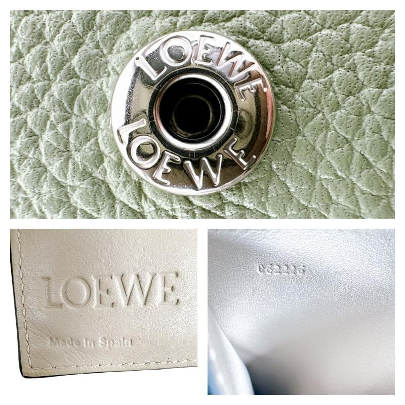 LOEWE ロエベ アナグラム 二つ折り財布 L字ファスナー 小銭入れ付き