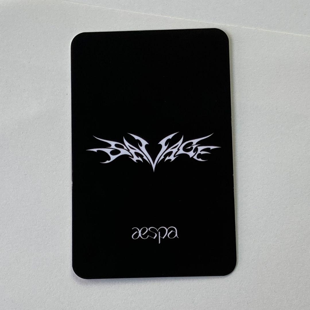 aespa エスパ Savage sgs カリナ ボックス トレカ