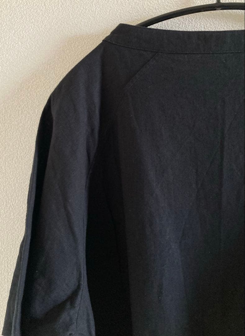 mittan 竹プルオーバー　黒　SH-89