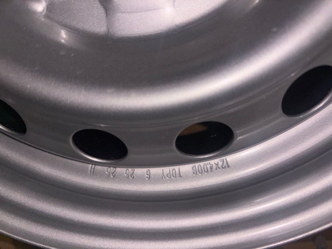⭐️⭐️新車外し⭐️ ⭐️ハイゼットトラック 12インチ ホイール シルバー ダイハツ