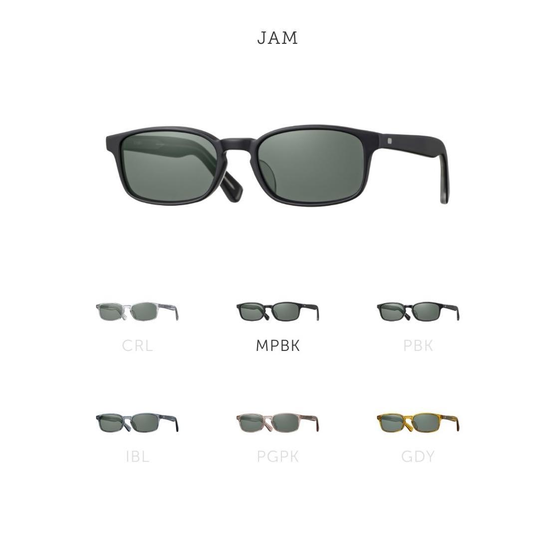 EYEVAN サングラス JAM 日本製スクエア MPBK 65009065