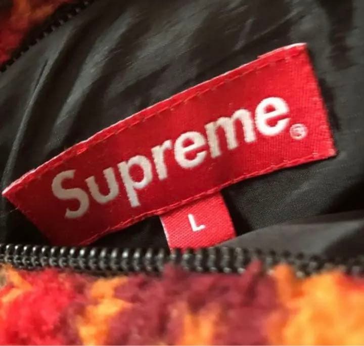 ミ*ん様 Supreme Roses Sherpa Fleece Jacket