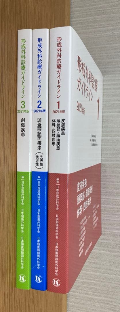 形成外科　診療　ガイドライン　123 まとめ売り　形成　セット