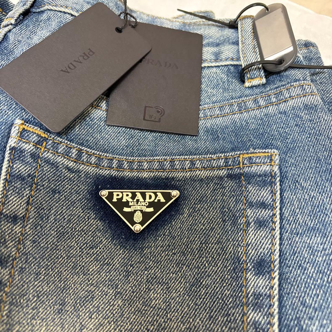 PRADA トライアングルロゴ5ポケット デニム