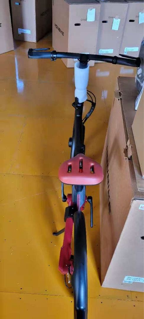 【新品未開封】Honsbike 電動アシスト自転車 スポーツタイプ 黒/赤