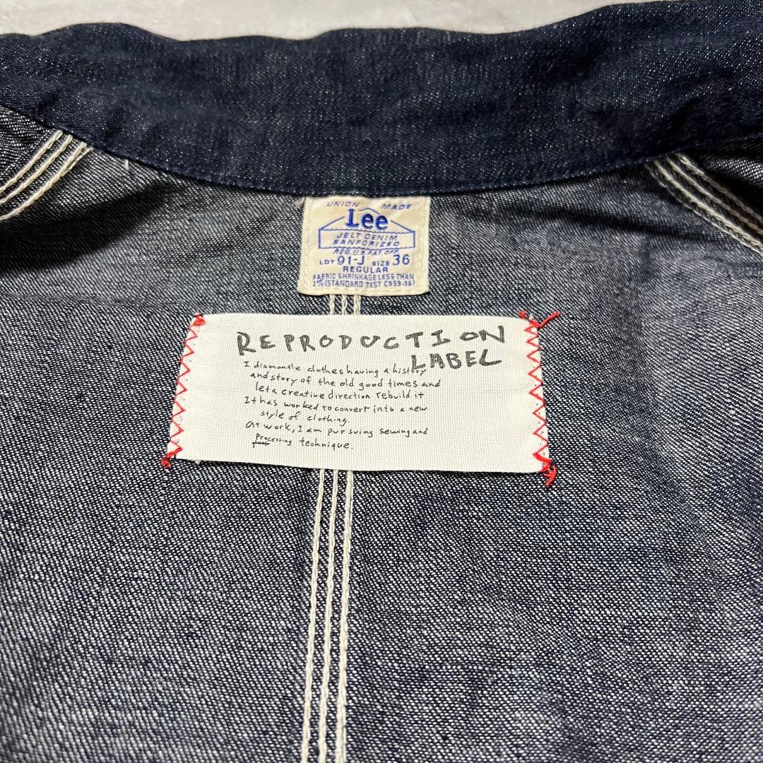 LEE REPRODUCTION LABEL 91-J ハウスタグ カバーオール