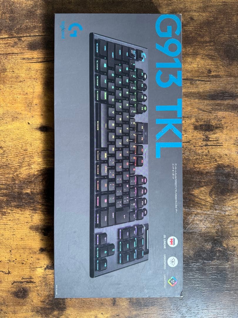 Logitech G913 TKL ワイヤレスキーボード