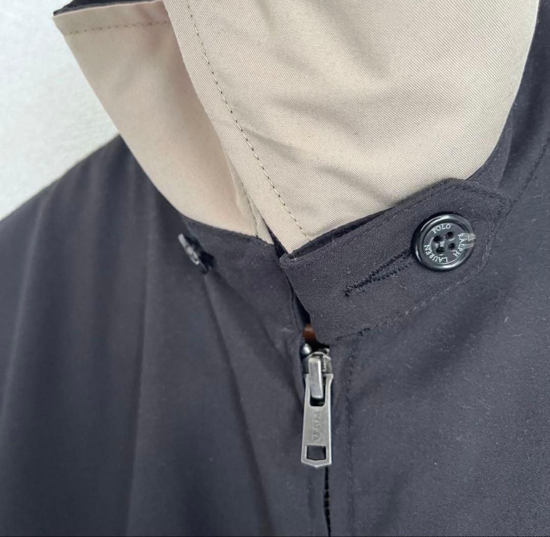 【美品】ポロ ラルフローレン スイングトップ 黒 M