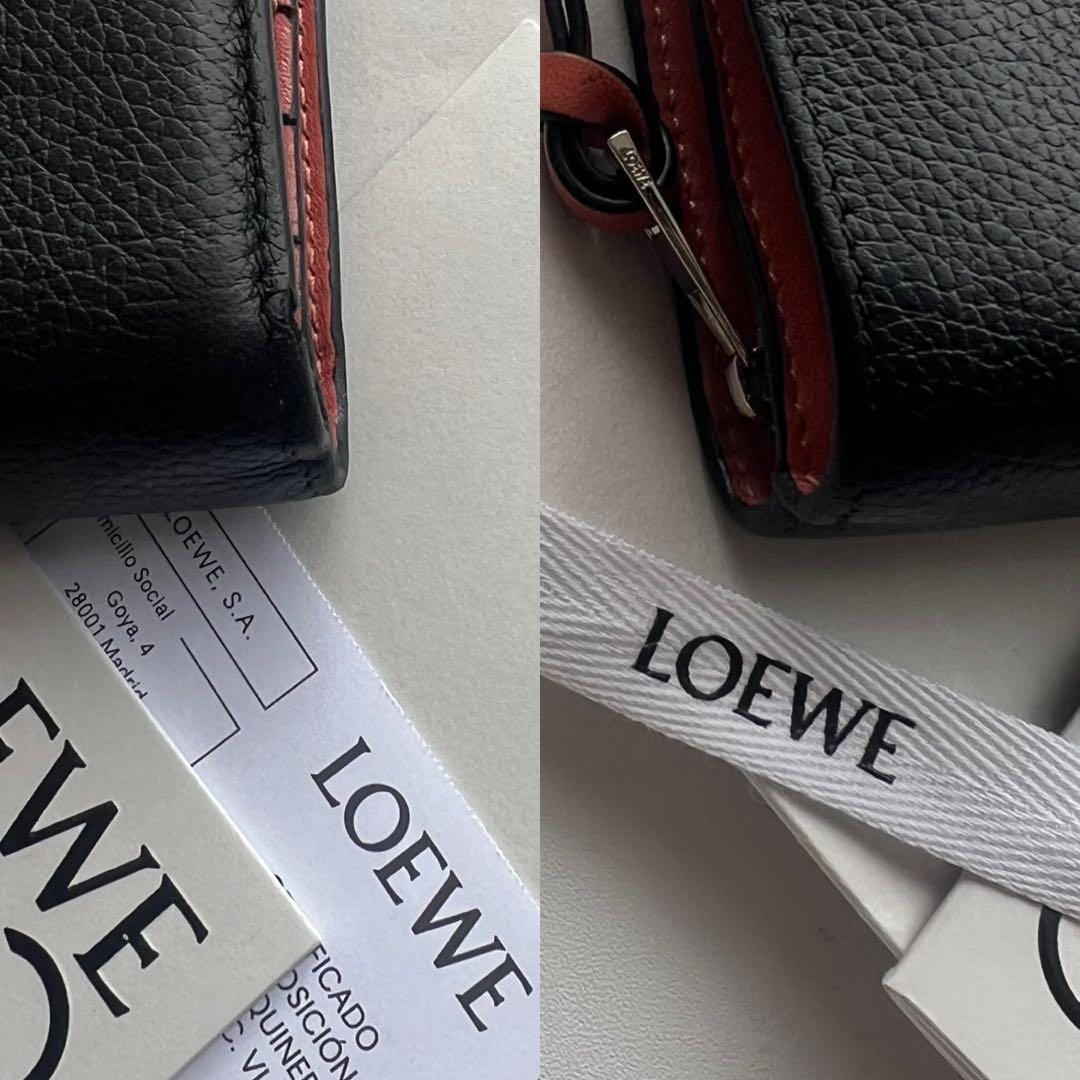 251 極上美品 LOEWE ロエベ 2つ折り財布