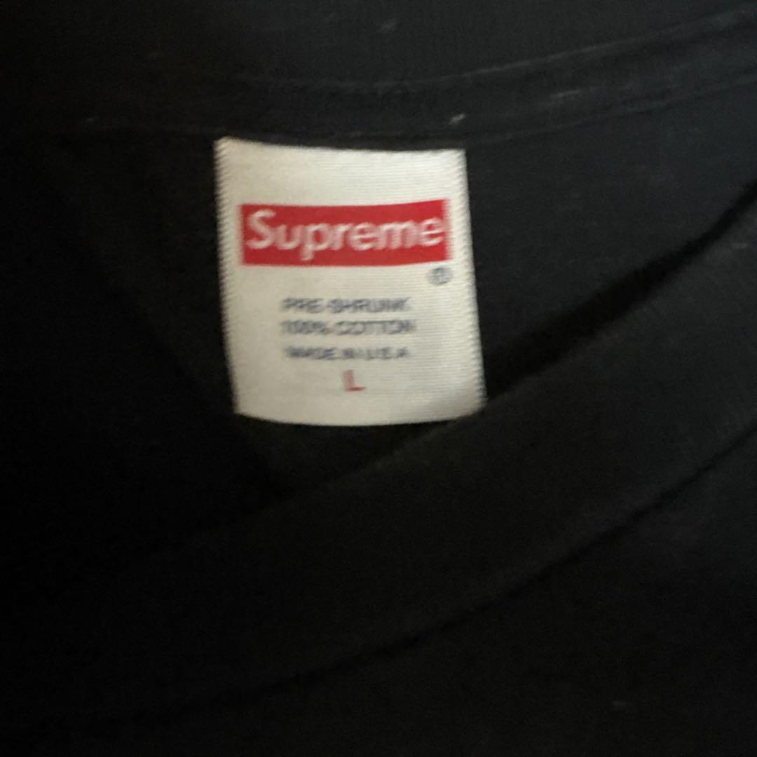 Supreme ブラック　ヤングボーイ　Tシャツ Lサイズ