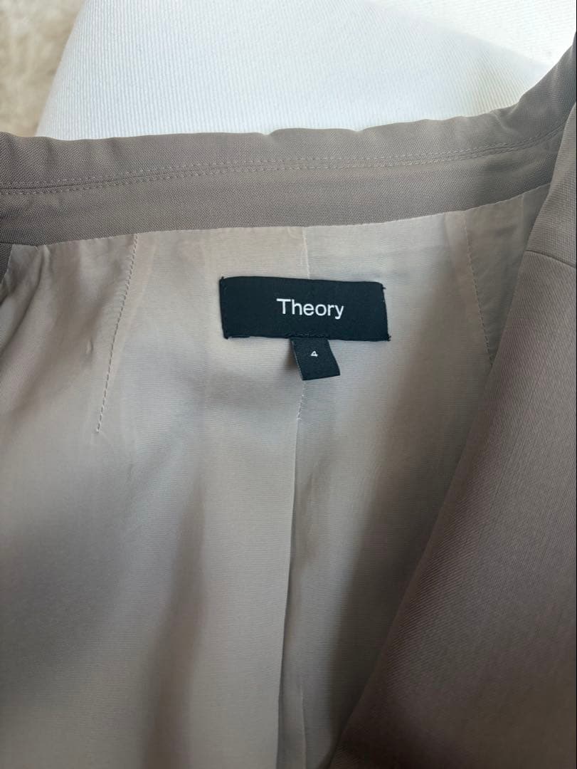 Theory セオリー ベージュ テーラードジャケット
