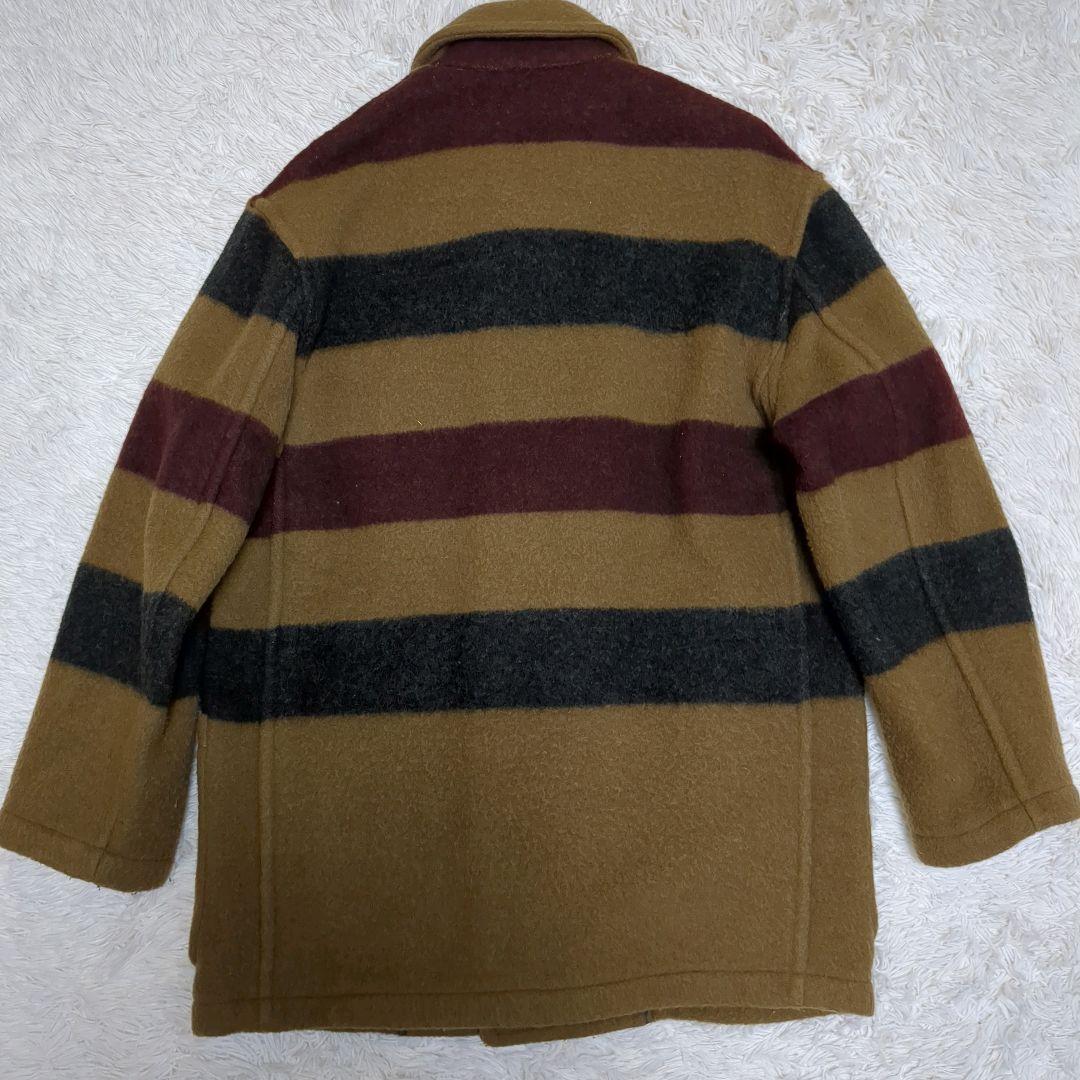 銘品 モンゴメリー ロカバールコート ダッフル エルメス元ネタ ワイドボーダー