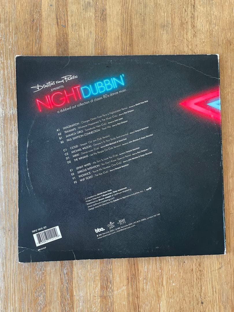 その他 Dimitri From Paris Night Dubbin' 3LP 12\"