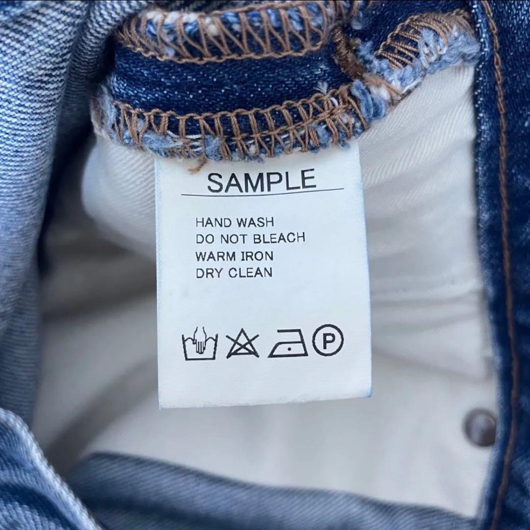 Whim Gazette ウィム ガゼット　デニムタックパンツ　2023AW