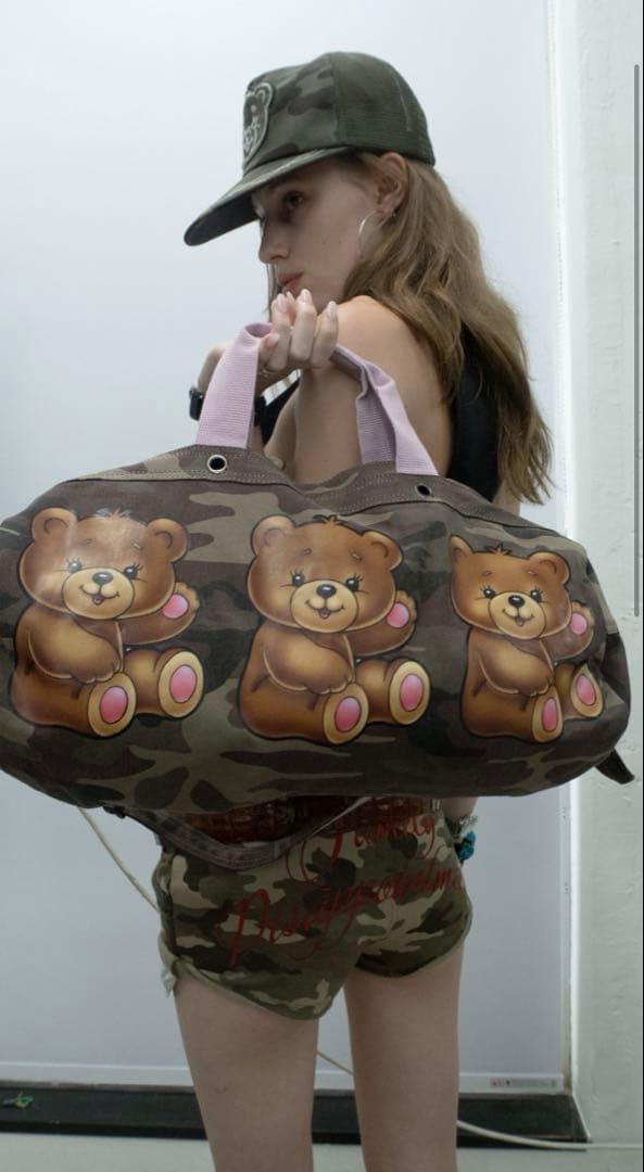 バッグ SCULPTOR Teddy Duffle Bag Camo