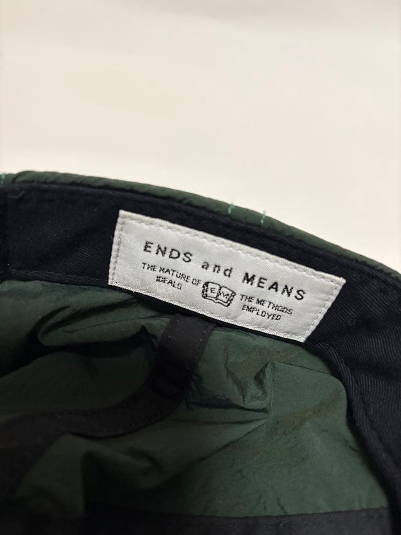 帽子 ENDS and MEANS nylon cap