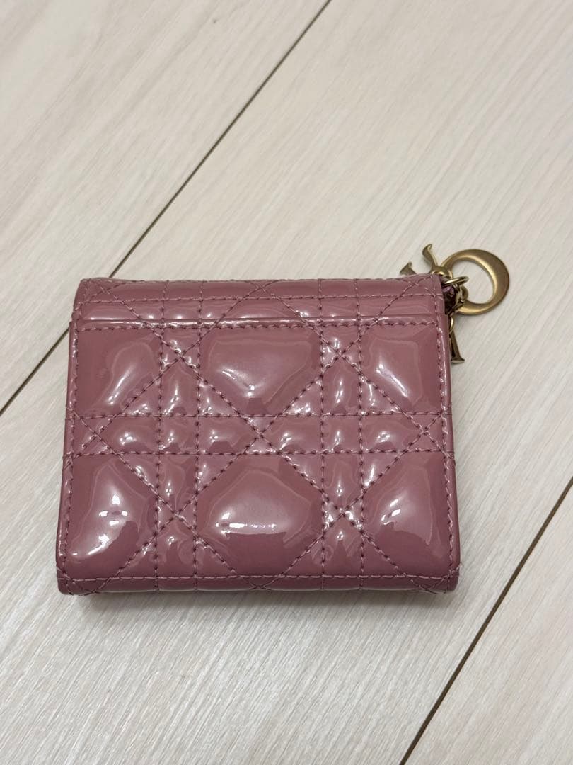 あさん専用　Lady Dior Lotus ロータス　ウォレット　ピンク