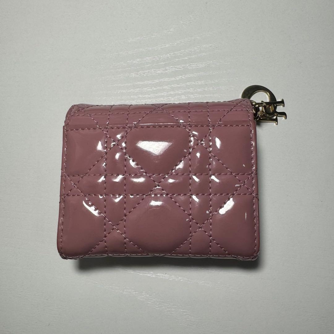 あさん専用　Lady Dior Lotus ロータス　ウォレット　ピンク