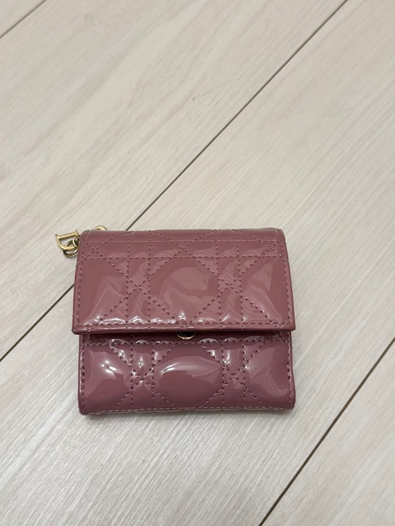 あさん専用　Lady Dior Lotus ロータス　ウォレット　ピンク