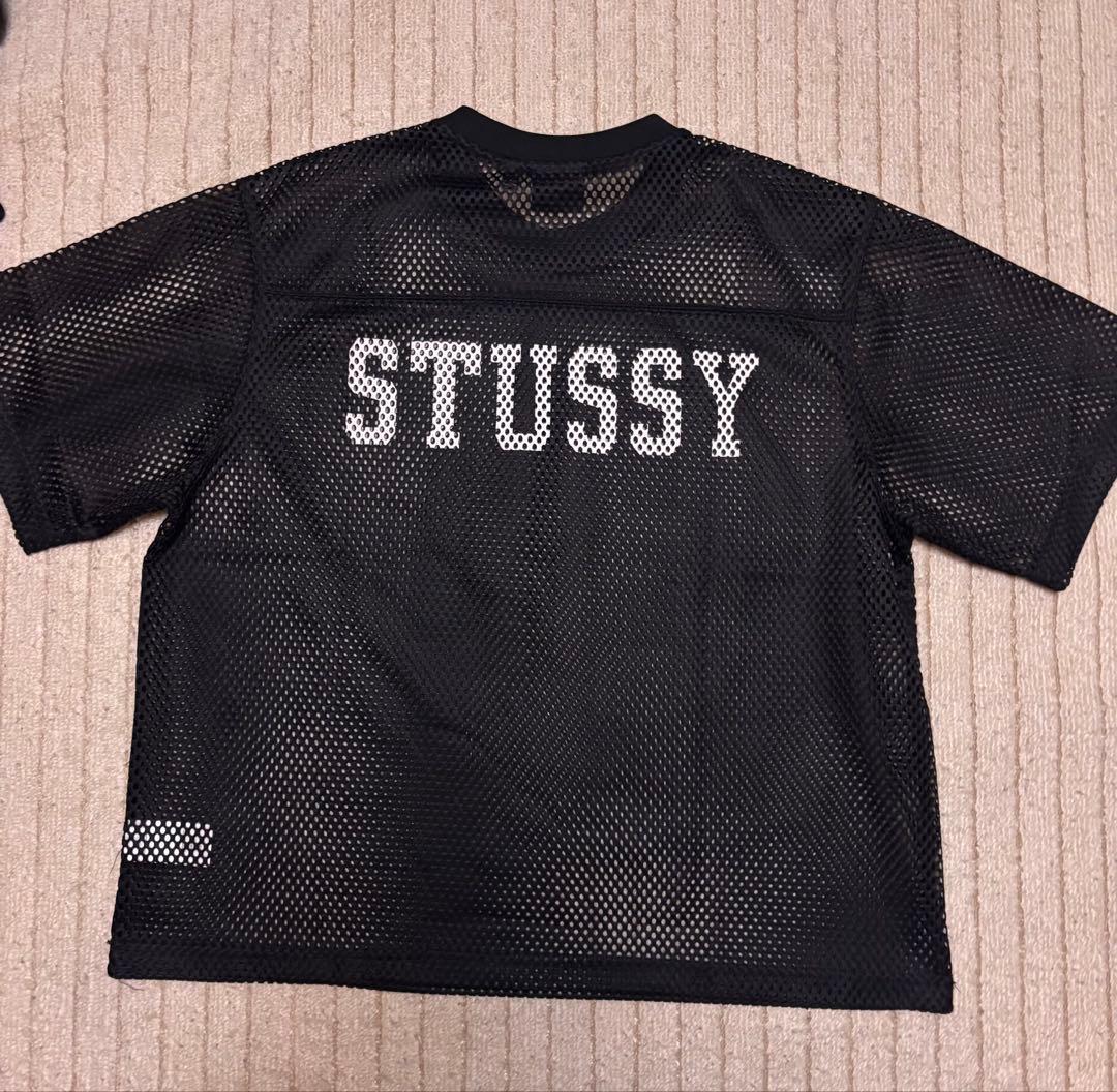 トップス STUSSY team jersey 80 BLACK Medium
