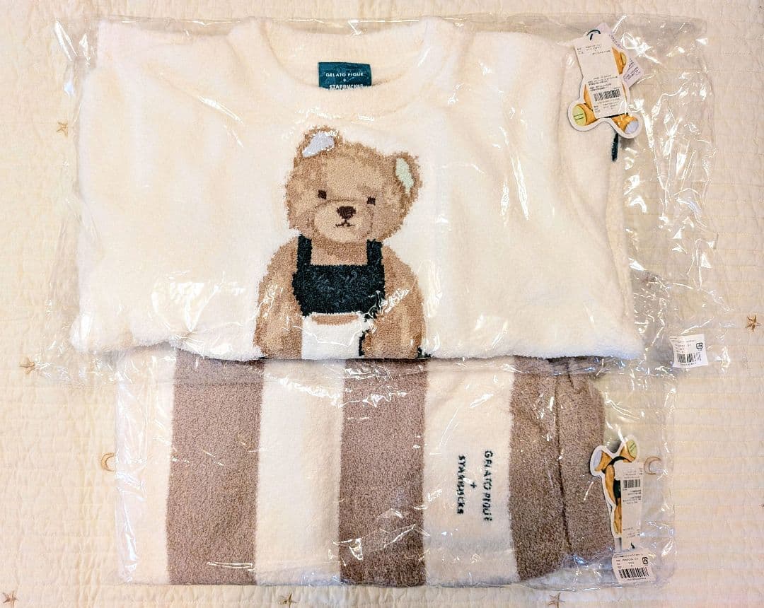 新品♡ジェラートピケ スタバ コラボ ルームウェア 2点セット