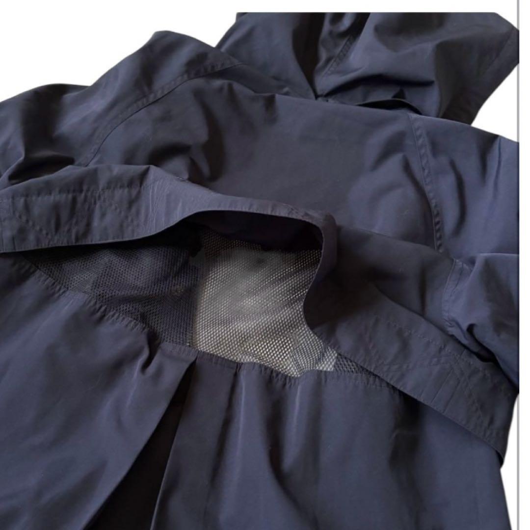 L.L.Bean ロングレインコート マウンテンパーカー ネイビー M 美品