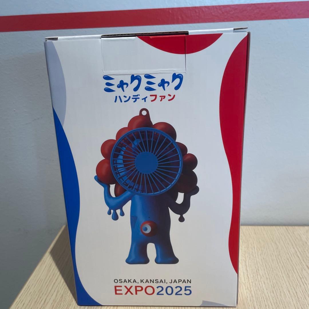 大阪 関西万博 2025 ミャクミャク　ハンディファン