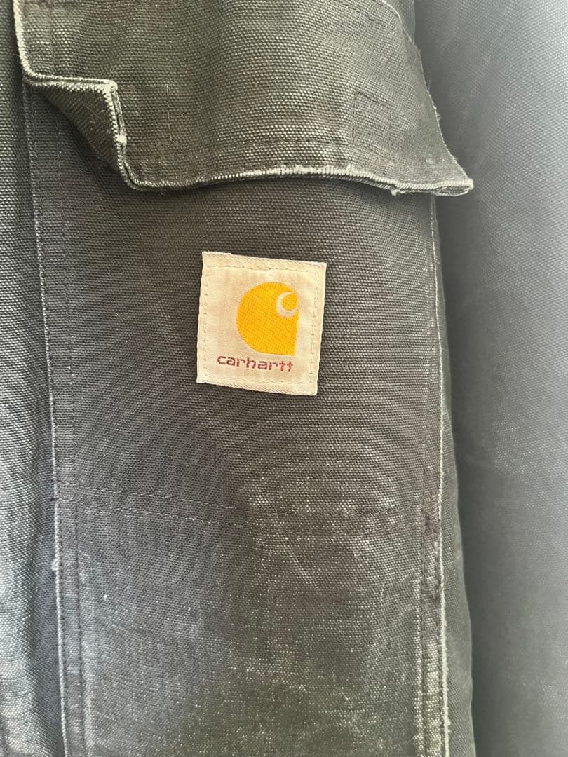 古着 Carhartt トラディショナルコート 希少カラー ダークグリーン