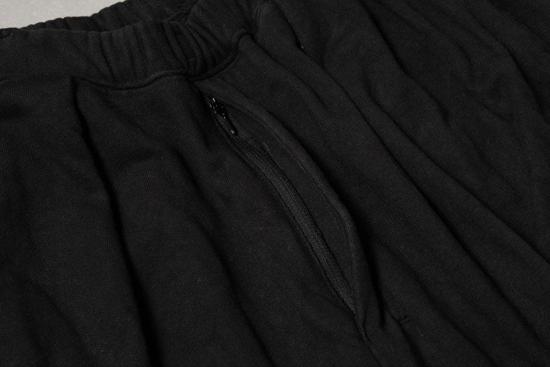 ANCELLM アンセルム TUCK SWEAT PANTS 黒 サイズ2