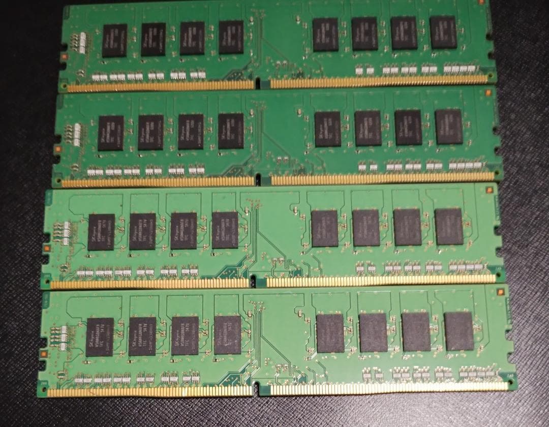 32GB（8GB×4枚） DDR4　SK hynix メモリ PC4-2133P