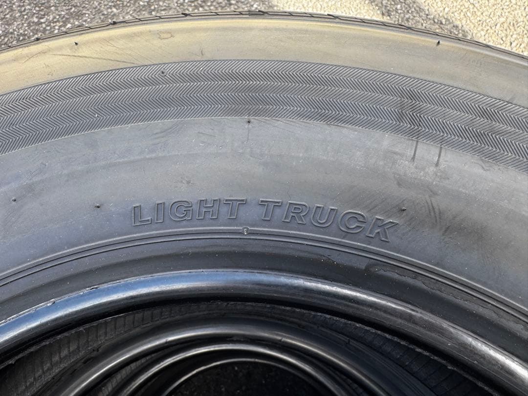 【新車外し】ブリヂストン エコピア RD-613 195/80R15 タイヤ4本