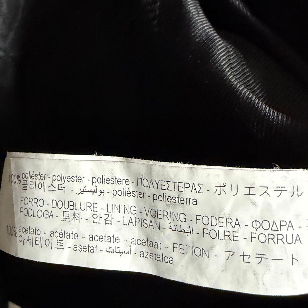 【美品】ZARA ザラ タキシード ジャケット ショールカラー ブラック XL
