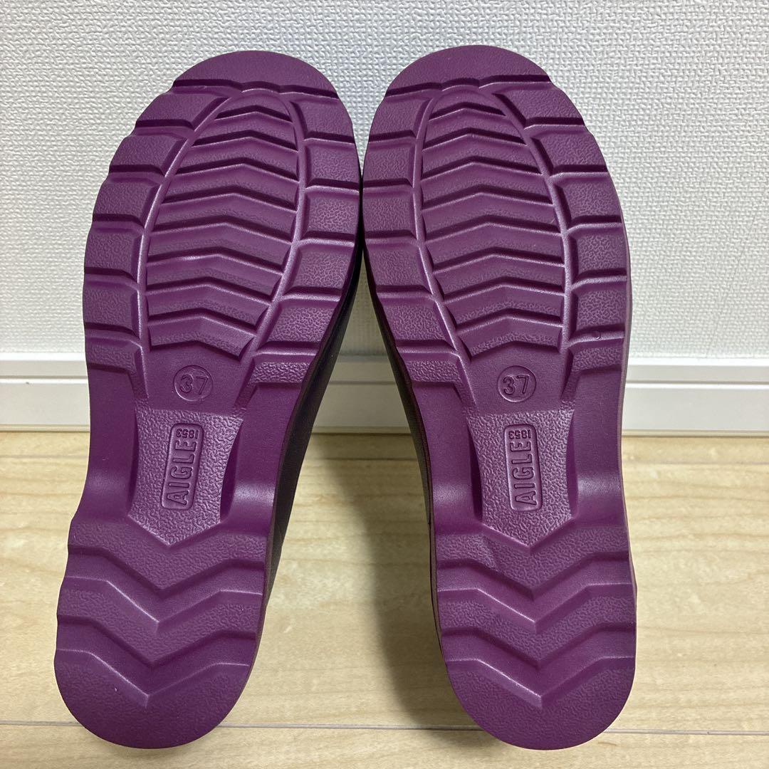【美品】AIGLE レインシューズ タデンプラス2 クロッグ 23.5