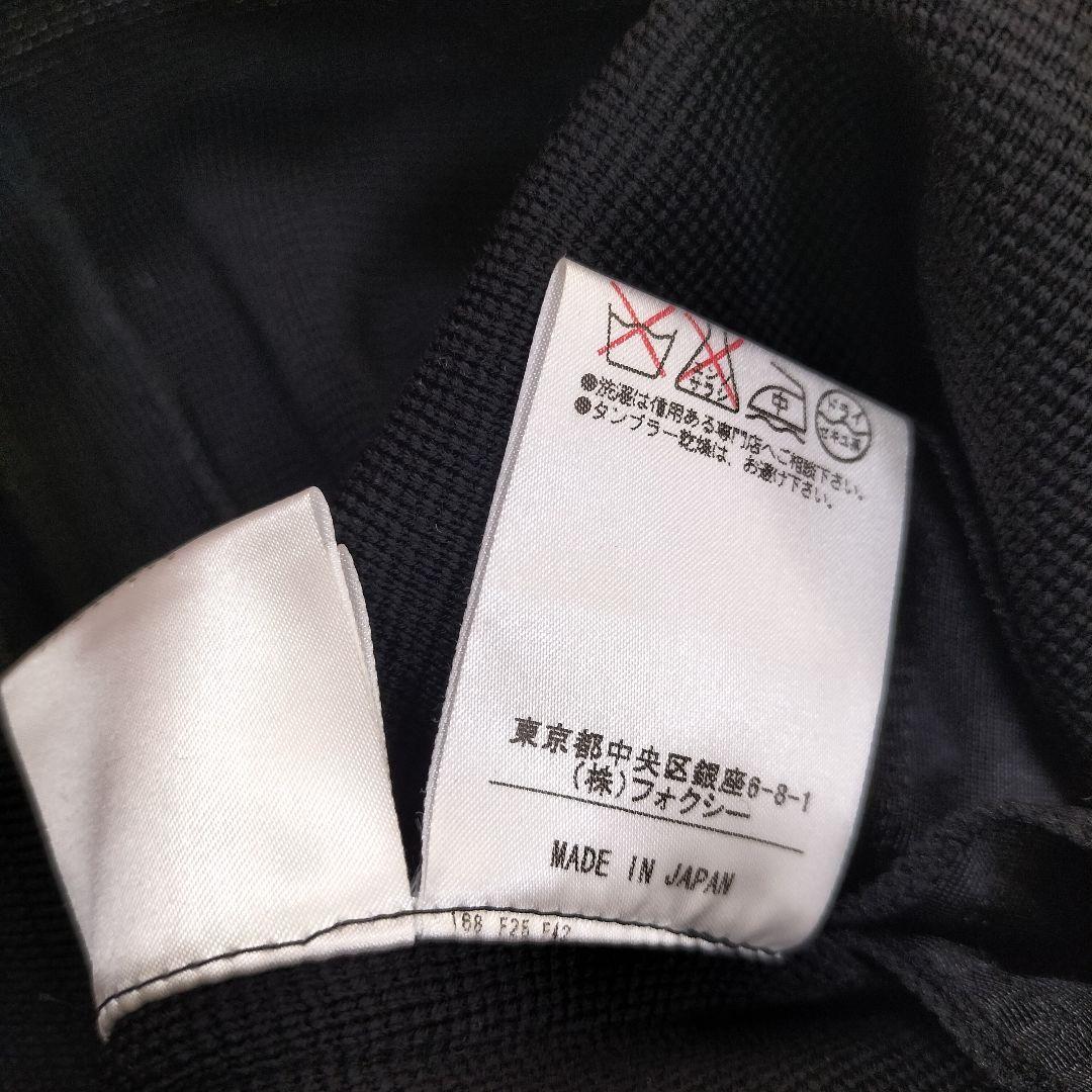 美品✦フォクシーブティック　フレアワンピース　ひざ丈　半袖　黒　大きいサイズ42