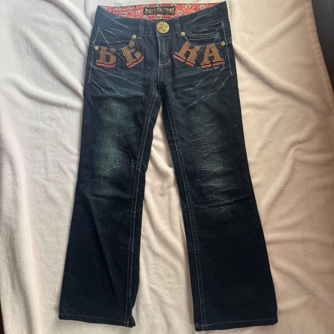 【激レア】Y2K RIOBERA JEANS ローライズ ブーツカットデニム