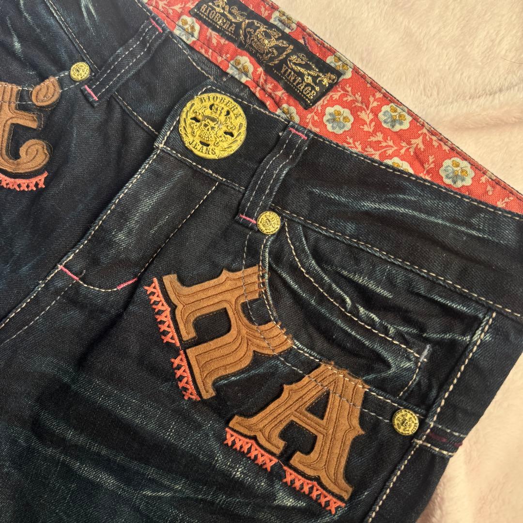 【激レア】Y2K RIOBERA JEANS ローライズ ブーツカットデニム