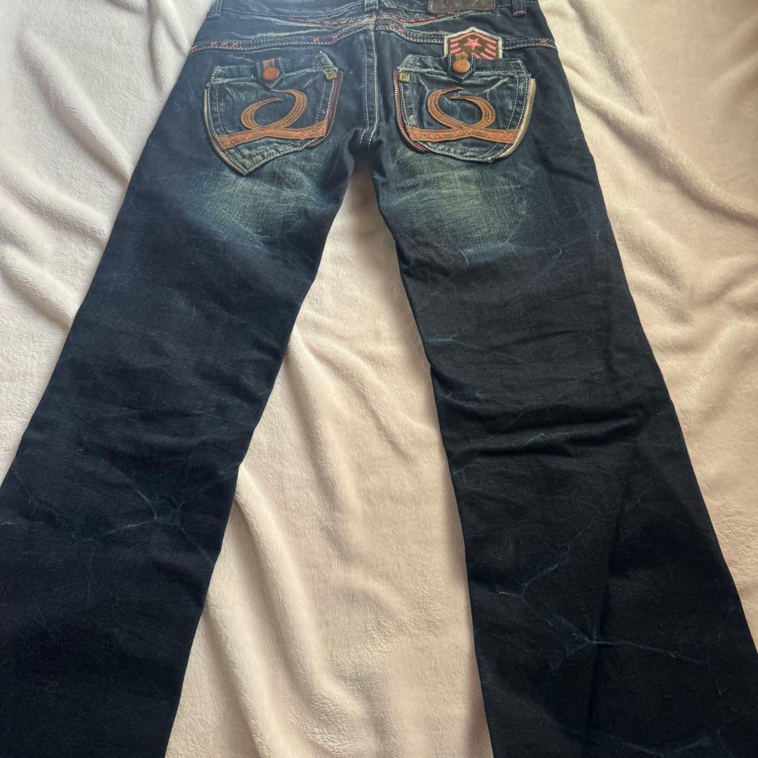 【激レア】Y2K RIOBERA JEANS ローライズ ブーツカットデニム