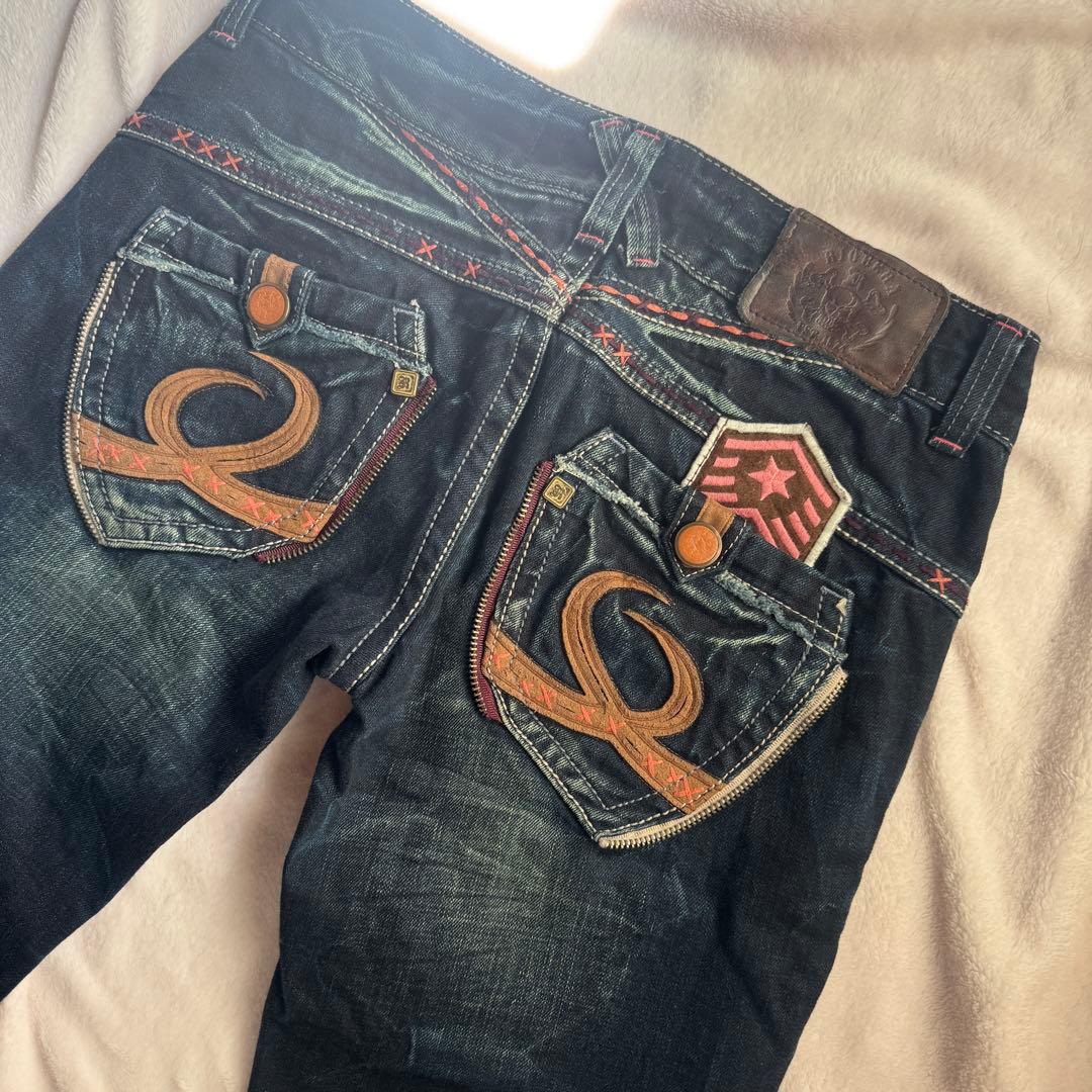 【激レア】Y2K RIOBERA JEANS ローライズ ブーツカットデニム