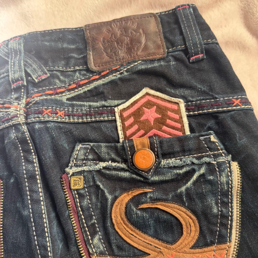 【激レア】Y2K RIOBERA JEANS ローライズ ブーツカットデニム