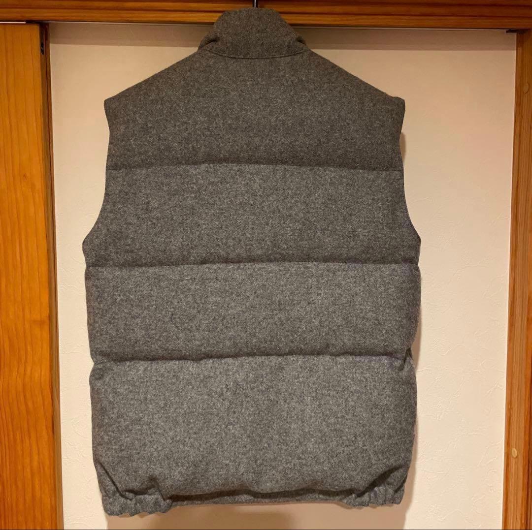 USA製 Crescent Down Works ウールダウンベスト グレー M