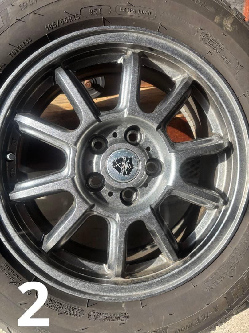 MICHELIN スタッドレスタイヤ 195/65R15 4本セット