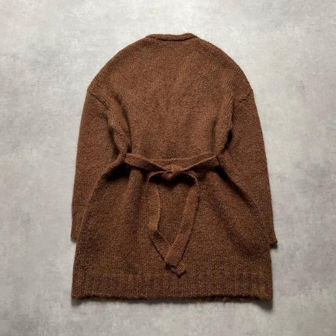 【美品】MAXMARA ニットカーディガン マニュエラ ベルテットコート モヘア