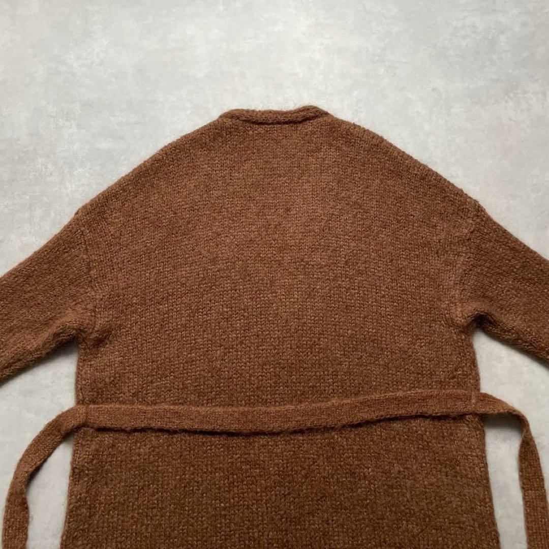 【美品】MAXMARA ニットカーディガン マニュエラ ベルテットコート モヘア