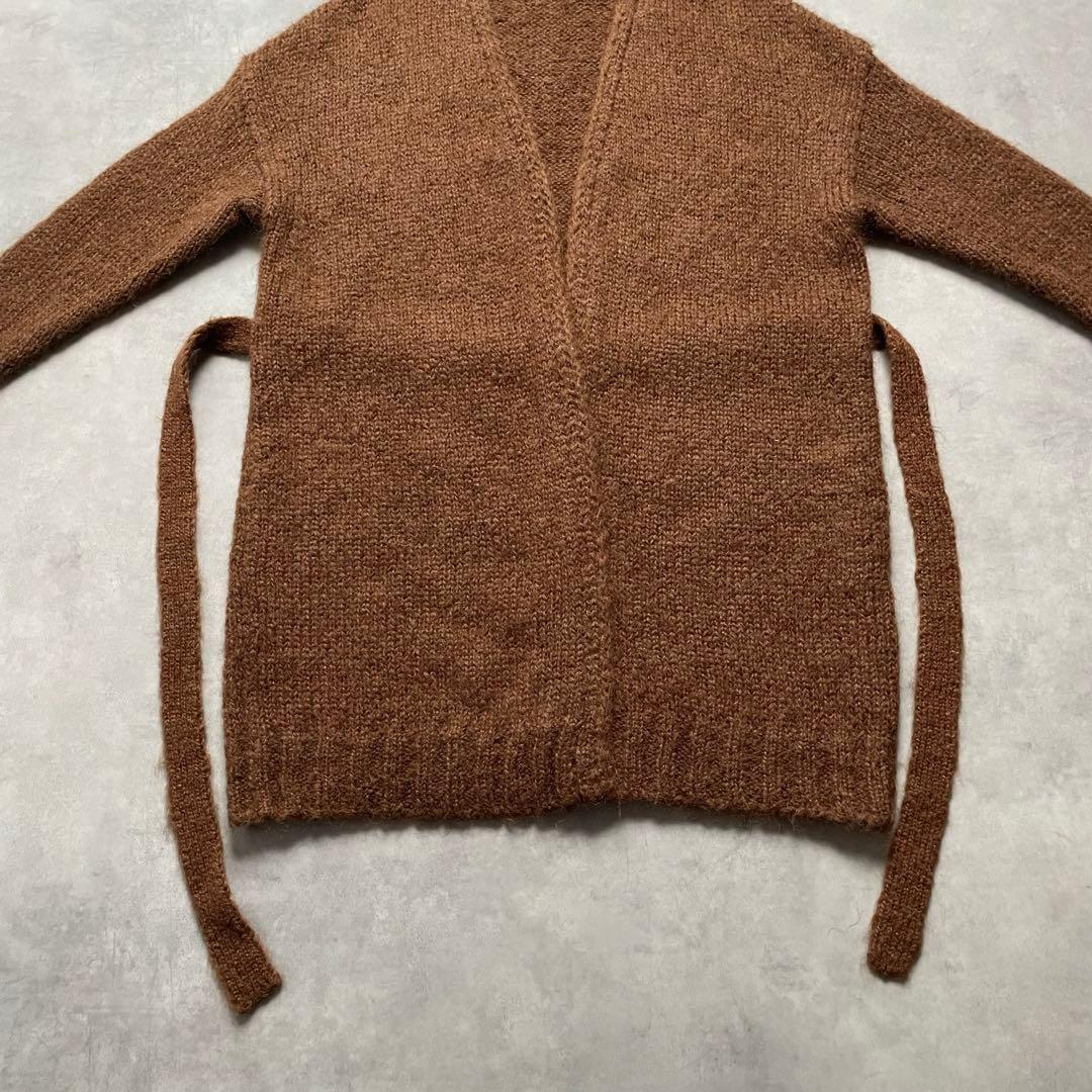 【美品】MAXMARA ニットカーディガン マニュエラ ベルテットコート モヘア