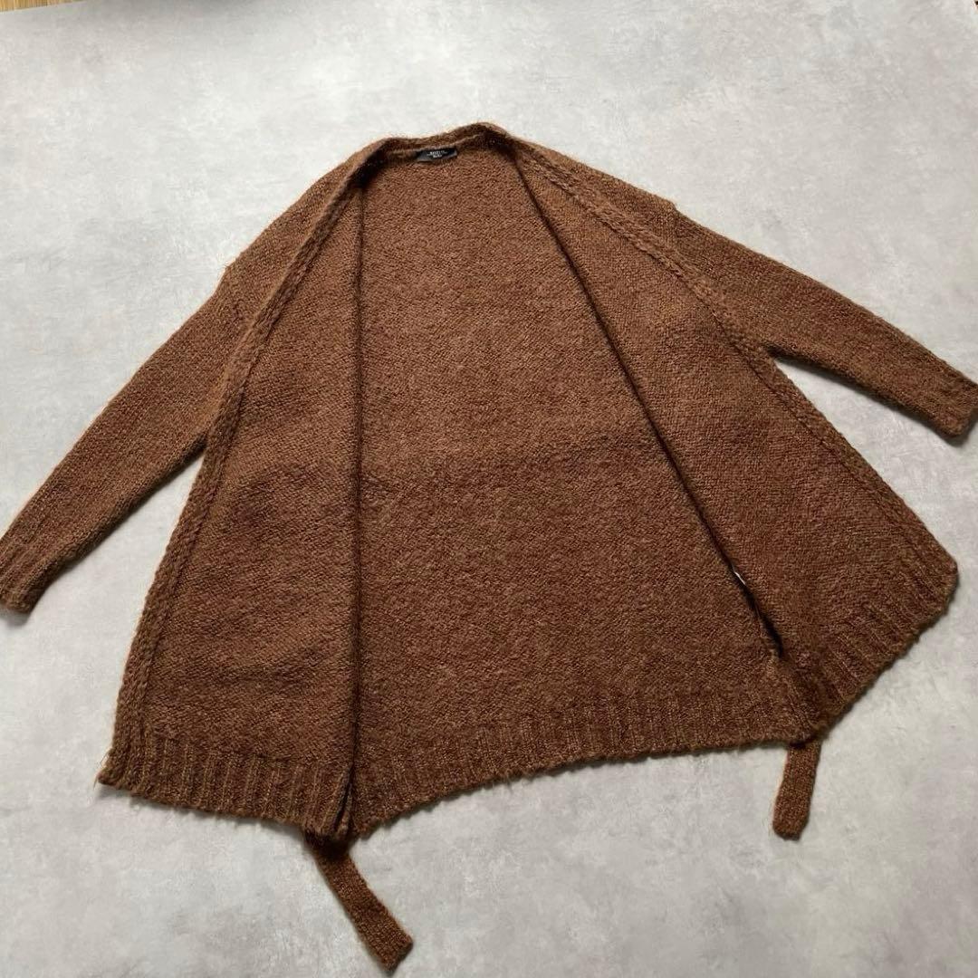【美品】MAXMARA ニットカーディガン マニュエラ ベルテットコート モヘア