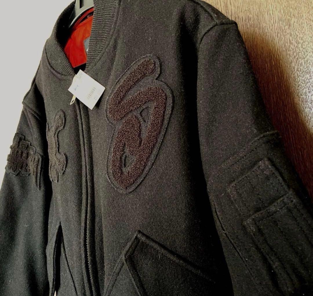 最終値下げ Stussy ブラック ジャンパー・ブルゾン